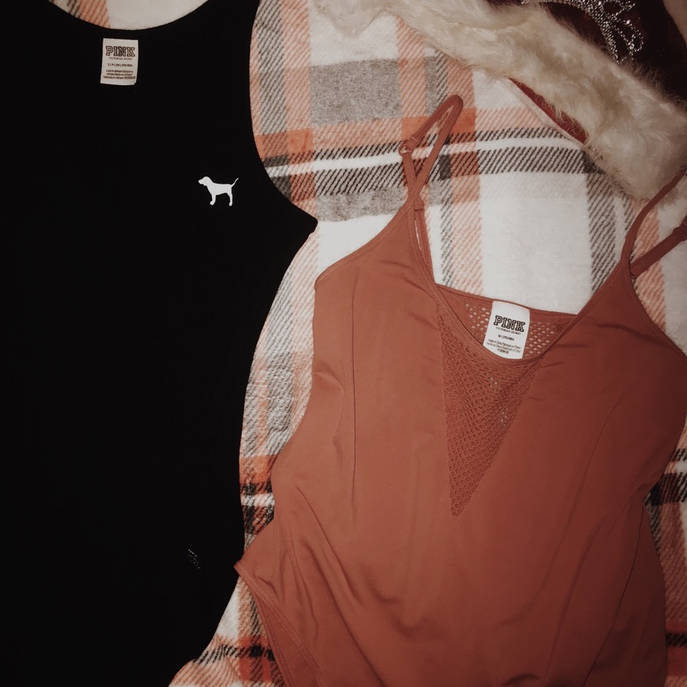 PINK whole body shirts